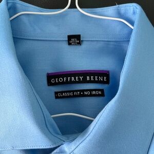 Geoffrey Beene dress shirt, blue